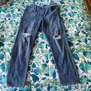 High rise jeans